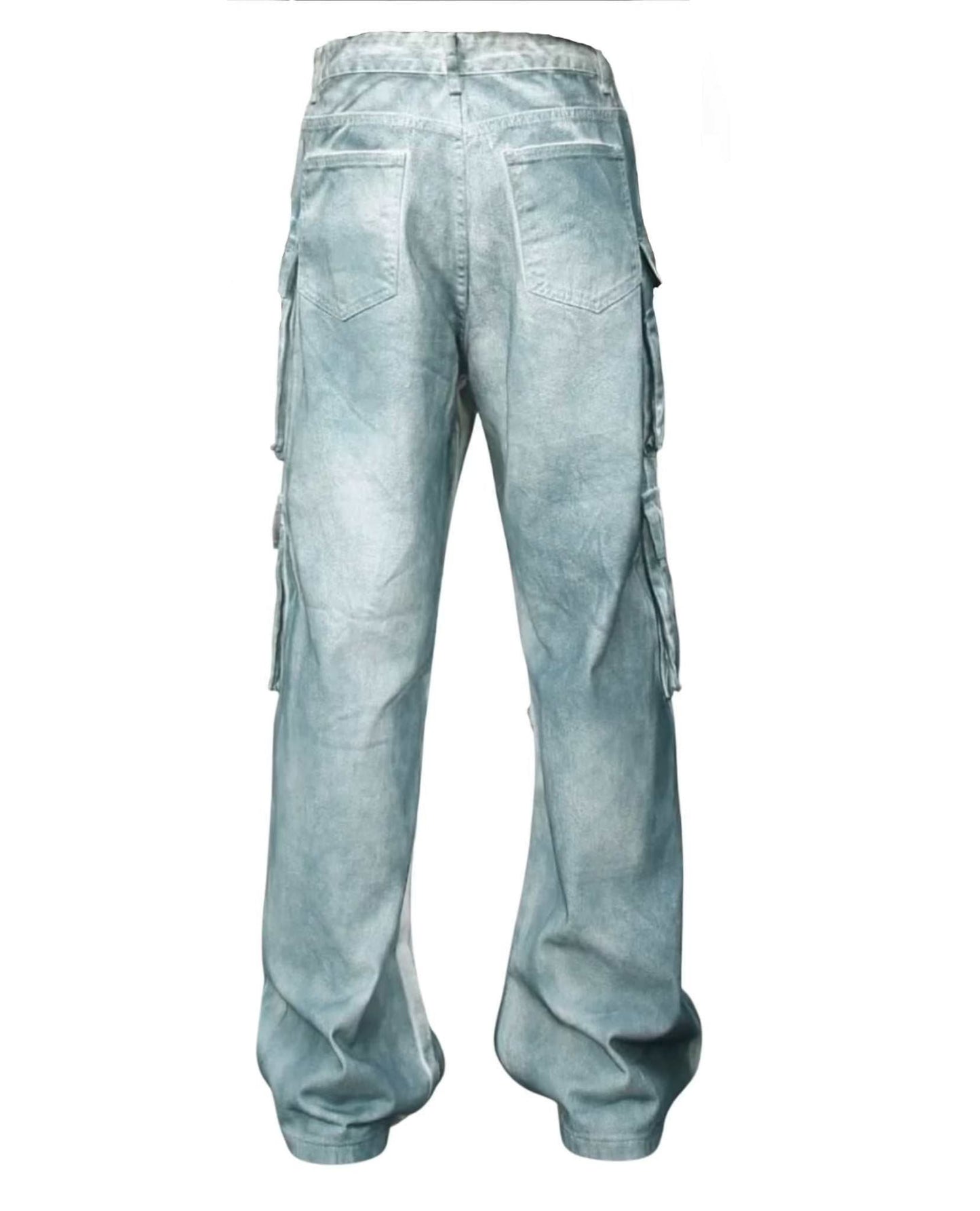 R4RE COUTURE FROSTBYTE X RAY CARGOS (back)