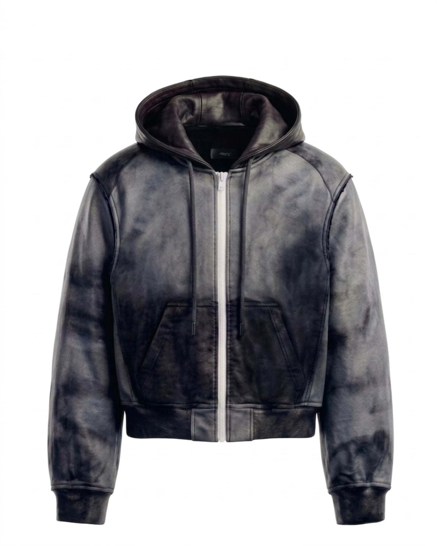 R4RE AEON Waxed Zip Up.
Cotton Nylon Suede Finish Hoodie | R4RE