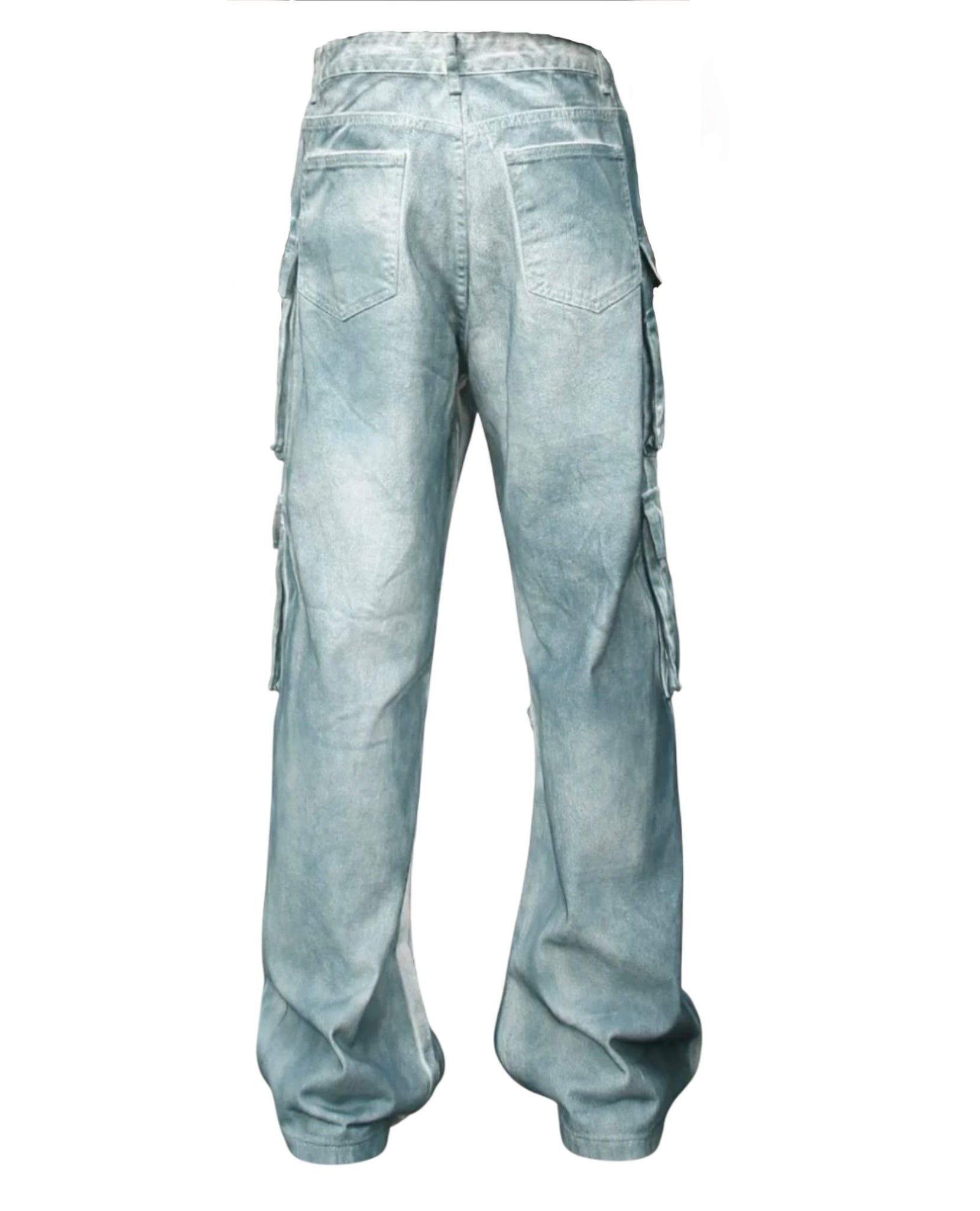 R4RE COUTURE FROSTBYTE X RAY CARGOS (back) 