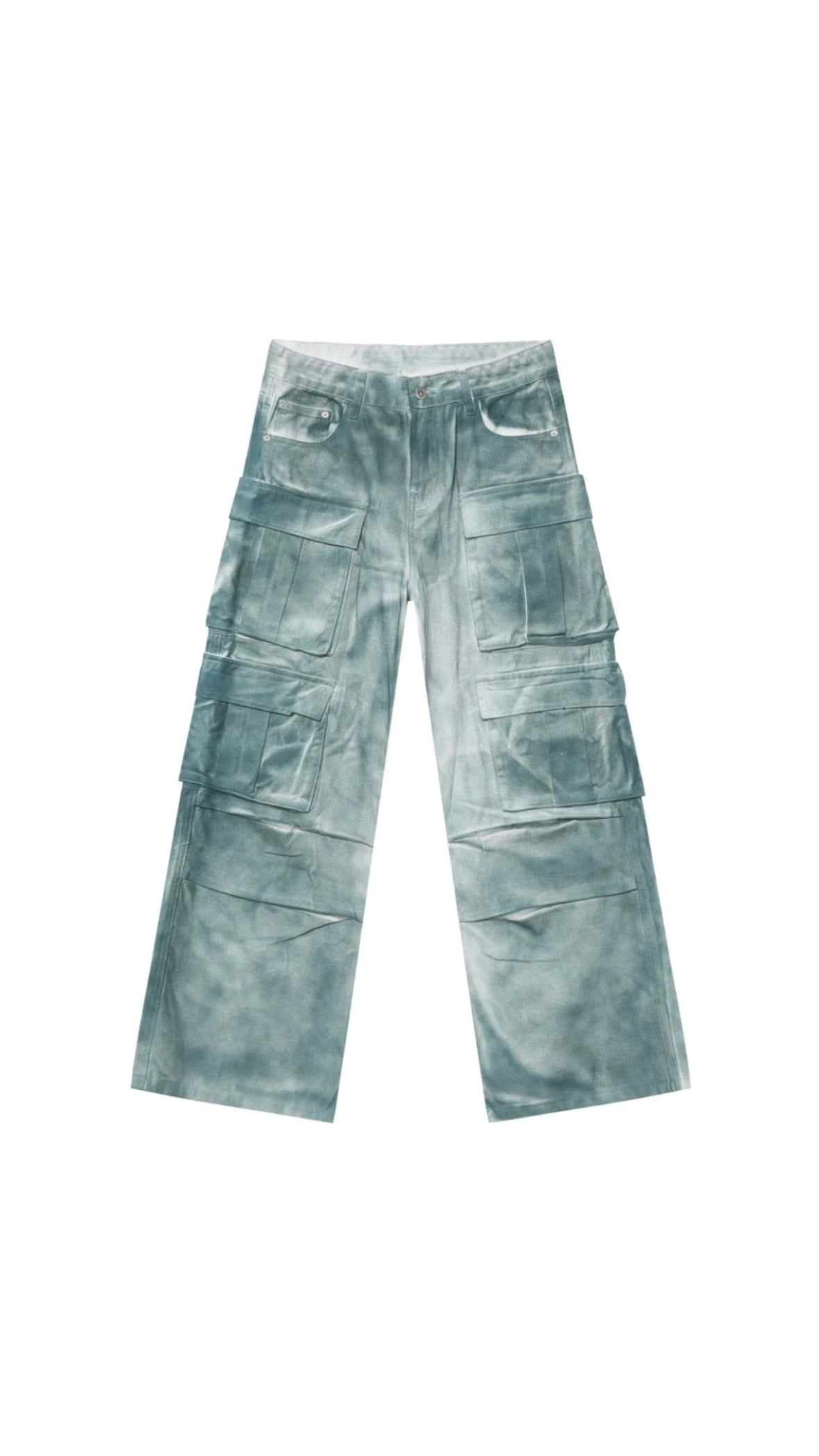 R4RE COUTURE FROSTBYTE X RAY CARGOS