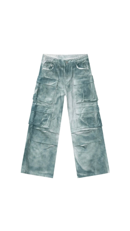 R4RE COUTURE FROSTBYTE X RAY CARGOS