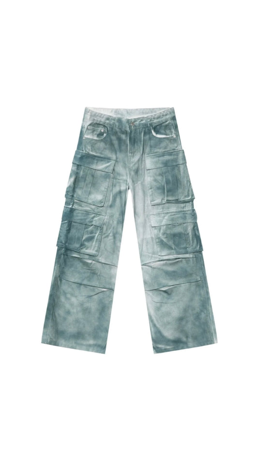 R4RE COUTURE FROSTBYTE X RAY CARGOS