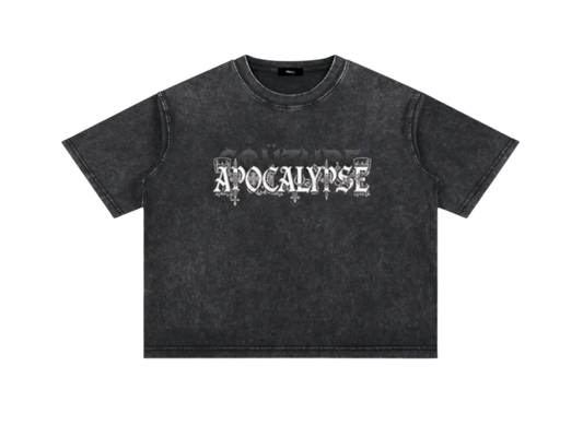 R4RE APOCALYPSE ACID WASH TEE